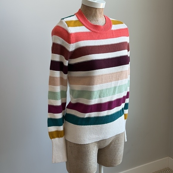 LOFT Striped Sweater Size SMALL NWT - Picture 7 of 8